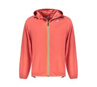 K-Way, ,Jackets ,Uomo ,Rosso ,2XL Giacca Rossa con Cappuccio in Poliammide