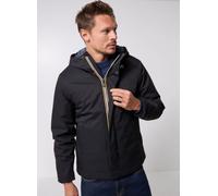 GIACCA CON CAPPUCCIO JACKO TWILL MARMOTTA K-way Nero