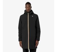 K-WAY JACOB ST WARM REVERSIBLE DOUBLE kway Giubbino Uomo K6128WW BLACK GREEN AH3