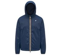 K-Way Giubbotto JAKE DOUBLE INTERLOCK REVERSIBLE in Marine EU L
