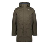 K-Way - Jarno Twill Marmota Jacket - - Coats - Uomo - Marrone - 2XL