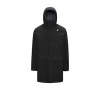 K-Way - Jarno Twill Marmotta - - Coats - Uomo - Nero - 3XL