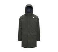 K-Way - Jarno Twill Marmotta - - Jackets - Uomo - Verde - S