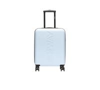 K-way K-AIR Trolley cabina rigido da viaggio, dimensioni perfette per essere trasportato in cabina. L'accessorio presenta quattro ruote per la massima libertà di movimento, due tasche con zip all'int.
