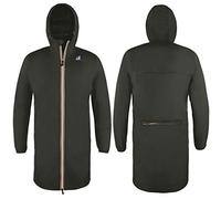 K-Way Le Vrai 3.0 Eiffel Cappotto, Uomo, Verde (Black Torba), XX-Large (Taglia Produttore:XXL)