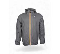 K-Way - Giacca antivento impermeabile e traspirante comprimibile - Le Vrai 4.0 Claude Grey Shadow Dk per Uomo in Pelle - Taglia S - Grigio