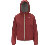 K-Way - Lily Stretch Poly Jersey - Lily Stretch Poly Jersey Red Brownish per Donne in Cotone - Taglia S - rosso