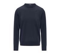 K-Way - Maglione Blu in Lana Merino Collo Rotondo - - Knitwear - Uomo - Blu - S