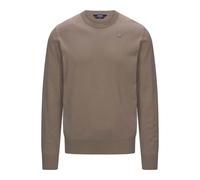 K-Way - Maglione in Cotone Beige Sebastien - - Knitwear - Uomo - Beige - S