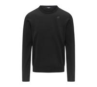 K-Way - Maglione Nero in Lana Merino con Scollo a V - - Knitwear - Uomo - Nero - M