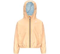 K-Way - P. Laurette Plus.2 Double - P. Laurette Plus.2 Double Beige Sheepskin Blue Baby in Nylon - Taglia 14a