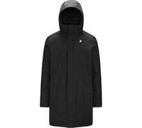 K-Way - Parka caldo e impermeabile - Thomas Eco Warm Ottoman Black Pure per Uomo in Nylon - Taglia S - Nero Nero S