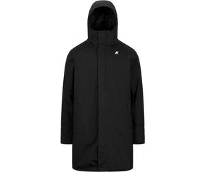 K-Way - Parka impermeabile e imbottita in piumino naturale e sintetico - Thomas Warm Ottoman Black Pure per Uomo in Nylon - Taglia M - Nero