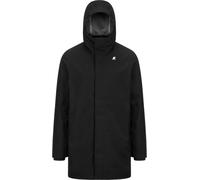 K-Way - Parka impermeabile e isolante - Tommy Bonded Jersey Black Pure per Uomo - Taglia L - Nero
