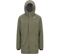 K-Way - Parka impermeabile e isolante - Tommy Bonded Jersey Green Lichen per Uomo - Taglia L - Kaki