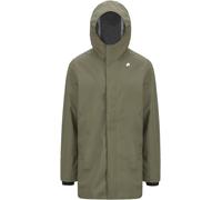 K-Way - Parka impermeabile e isolante - Tommy Bonded Jersey Green Lichen per Uomo - Taglia M - Kaki