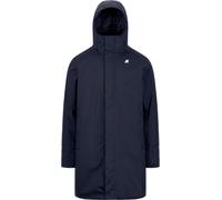 K-Way - Parka impermeabile isolato da uomo in piumino naturale e sintetico - Thomas Warm Ottoman Depht Blue per Uomo in Pelle - Taglia M - Blu navy