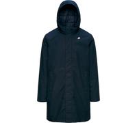 K-Way - Parka isolante in PrimaLoft® - Thomas Warm Micro Canvas Blue Depth per Uomo in Nylon - Taglia L - Blu navy