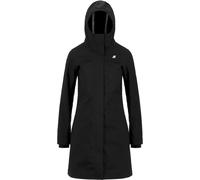 K-Way - Parka lunga, impermeabile e calda - Stephy Bonded Black Blue Depht per Donne - Taglia L - Nero