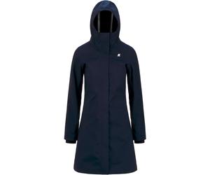 K-Way - Parka lunga impermeabile e calda - Stephy Bonded Blue Depth-Blue Depth per Donne - Taglia M - Blu navy