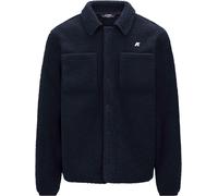 K-Way - Pile a doppio strato da uomo - Cameron Sherpa Polar Blue Depht Blue Depht per Uomo - Taglia L - Blu navy