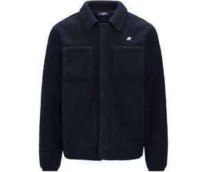 K-Way - Pile a doppio strato da uomo - Cameron Sherpa Polar Blue Depht Blue Depht per Uomo - Taglia L - Blu navy