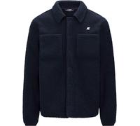 K-Way - Pile a doppio strato da uomo - Cameron Sherpa Polar Blue Depht Blue Depht per Uomo - Taglia S - Blu navy