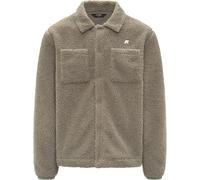 K-Way - Pile a doppio strato da uomo - Cameron Sherpa Polar Green Oak Green Oak per Uomo - Taglia M - Verde