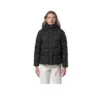 K-Way - Piumino Nero Corto E Imbottito In Nylon - - Jackets - Donna - Nero - L