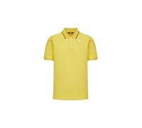 K-Way Polo a Maniche Corte Piquet di Cotone Stretch, da Uomo, Modello Jud dal Fit Slim, Colore Giallo.
