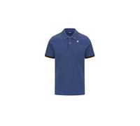 K-Way Polo da Uomo Marchio, Modello Vincent K7121IW, Realizzato in Cotone. Blu