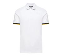 K-Way - Polo in Silicone con Logo Vincent - - Tops - Uomo - Bianco - 2XL
