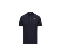 K-WAY POLO MANICHE CORTE UOMO BLU