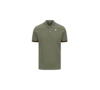 K-WAY POLO MANICHE CORTE UOMO VERDE