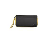 K-way Portafoglio lungo con zip. Presenta diversi scomparti interni porta tessere e porta banconote. Scomparto porta monete con chiusura zip. Portachiavi removibile. 20x10x2cm. Non definito USY BLACK