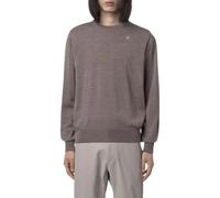 K-Way - Pullover in Lana Merino Sebastien - - Knitwear - Uomo - Beige - M