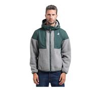 K-Way - Samson 4.0 Orsetto Fleece - - Jackets - Uomo - Verde - L