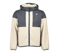 K-Way - Giacca da uomo in materiale - Samson 4.0 Orsetto Grey Shadow Dk Ecru per Uomo in Pelle - Taglia XXL - Grigio