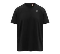 K-Way - Sergine Travel T-Shirt - - Tops - Uomo - Nero - S