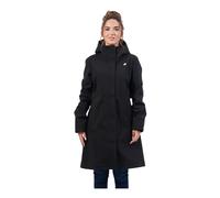 K-Way - Parka donna lungo, caldo e impermeabile - Stephy Bonded Black Blue Depht per Donne - Taglia XL - Nero