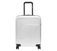 K-Way, ,Suitcases ,unisex ,Bianco ,ONE SIZE Valigia Eudoxie con Logo