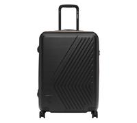 K-Way, ,Suitcases ,unisex ,Nero ,ONE SIZE Eudoxieur Logo Suitcase
