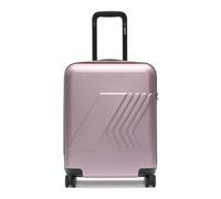 K-Way, ,Suitcases ,unisex ,Rosa ,ONE SIZE Eudoxie Logo Trolley