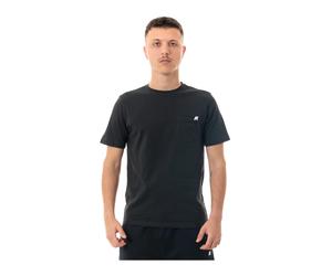 K-Way - T-Shirt Sigur Jersey con Taschino - - Tops - Uomo - Nero - M