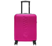 K-WAY Trolley CABIN TROLLEY SMALL - S - PINK PEACOCK - BLUE MD COBALT