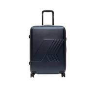 K-Way, ,Suitcases ,unisex ,Blu ,ONE SIZE Eudoxieur Logo Trolley