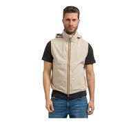 K-Way - Valen Stretch Dot Vest - - Jackets - Uomo - Beige - S