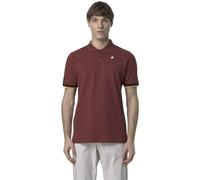 K-Way Vincent M - polo - uomo L Dark Red man