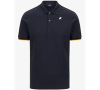 K-Way Polo uomo a maniche corte Vincent Pique Slim fit Blu