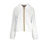 K-WAY White Cotton Women Sweater - L